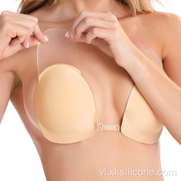 Sexy Keo Vô hình Silicone Đẩy lên Bra